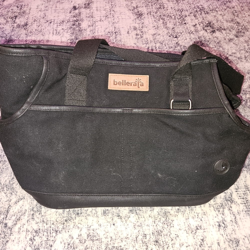 Black Dog Carrier Bag